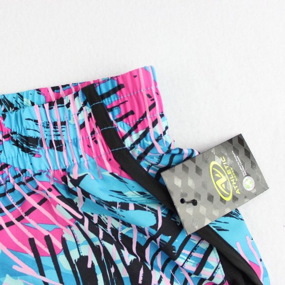 Athletic Works Running Shorts Youth Girls Size L DriWorks Moisture Wicking - Picture 6 of 6